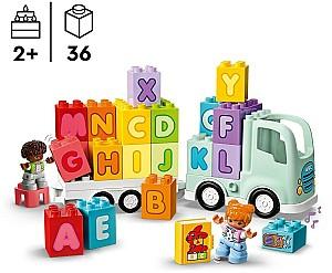 Material de numarare LEGO Duplo Alphabet Truck 10421