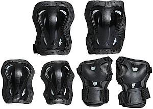 Echipament de protectie Rollerblade  Skate Gear Junior 3 Pack Black S