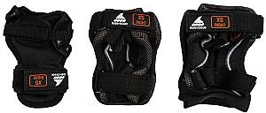 Echipament de protectie Rollerblade  Skate Gear Junior 3 Pack XS Black (069P0200100)