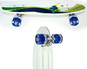 Skateboard New World YB-103 Fotball Green