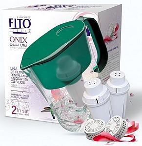 Cană filtrantă pentru apă Fito Filter Onix SI+ Green