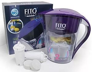 Cană filtrantă pentru apă Fito Filter Crystal PH+ Violet