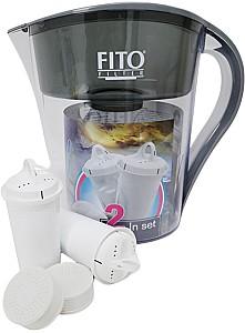Cană filtrantă pentru apă Fito Filter Crystal PH+ Grey