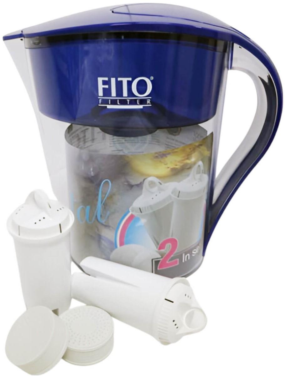 Cană filtrantă pentru apă Fito Filter Crystal PH+ Blue