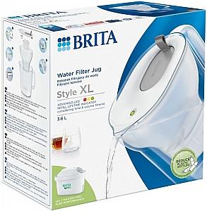 Cană filtrantă pentru apă BRITA Style XL Grey