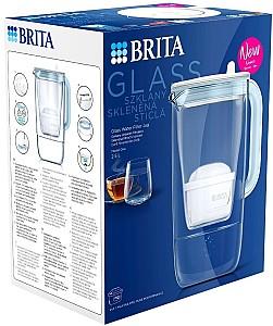 Cană filtrantă pentru apă BRITA Glass Jug One Light-Blue