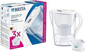 Cană filtrantă pentru apă BRITA Marella White 3X Filter