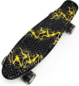 Skateboard New World YB-104 Black/Yellow