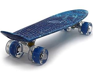 Skateboard New World YB-104 Blue