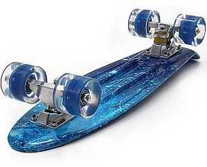 Skateboard New World YB-104 Blue