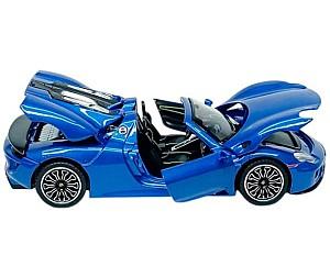 Masina jucarie MSZ Porsche 918 Spyder Blue (68243A)