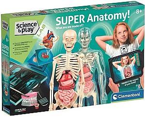 Set de cercetare pentru copii Clementoni Super Anatomy (75104)
