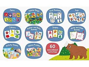 Joc de logica Lisciani Montessori Baby 60 Games (EN102877)