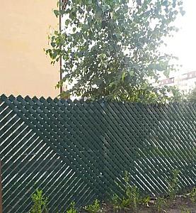 Banda pvc pentru gard Greentech 450gr 18.2cmx35m Dark green