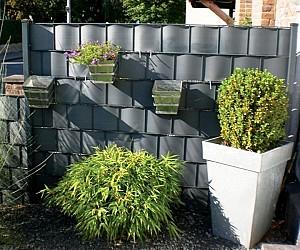 Banda pvc pentru gard Greentech 450gr 16.2cmx35m Anthracite