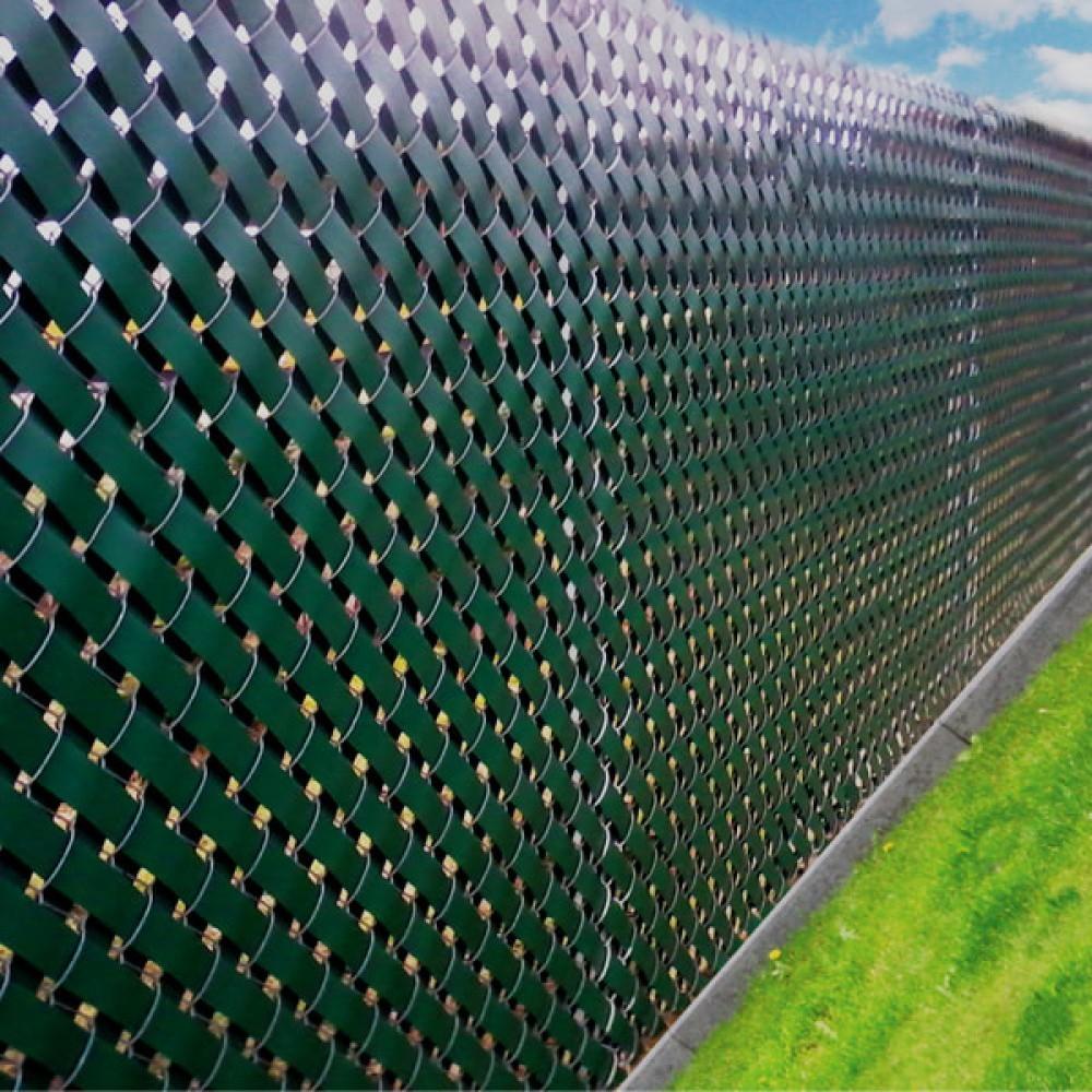 Banda pvc pentru gard Greentech 450gr 16.2cmx35m Dark green