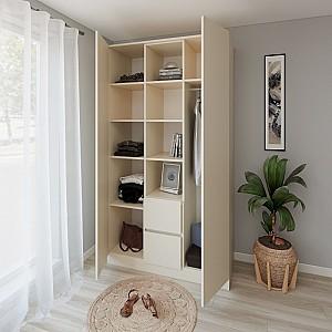 Dulap Smartex N14 120 cm Ivory