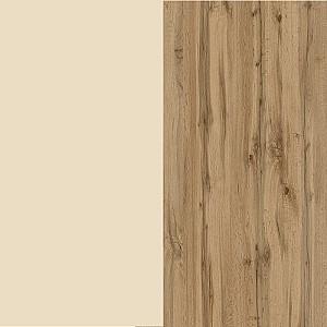Dulap Smartex N14 120 cm Ivory / Stejar Închis