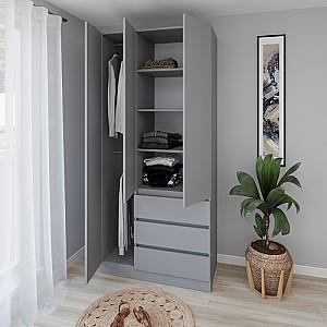 Dulap Smartex N15 100 cm Grafit