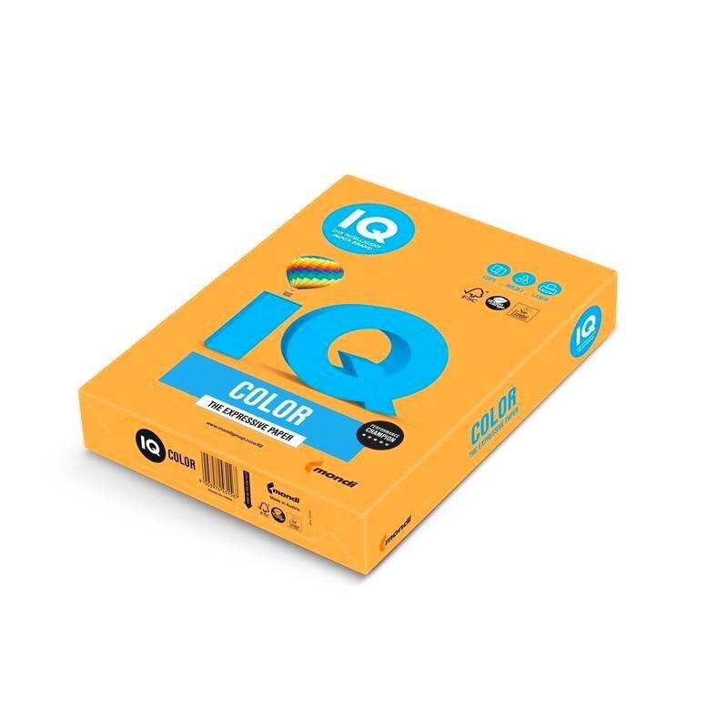 Hirtie colorata imprimanta IQ-Color A4 Neon Orange, 80 g/m2, NEOOR