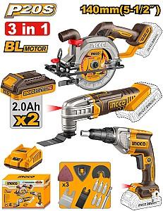 Set de scule electrice INGCO COSLI250382