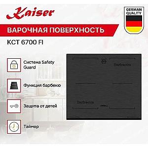 Plita incorporabila electrica Kaiser KCT 6700 FI