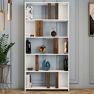 Etajera Hannah Lima White Walnut