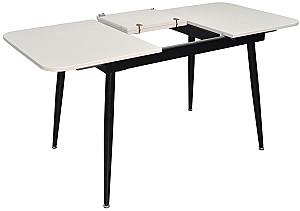 Set de masa si scaune Evelin DT 531R B + 4 scaune YTC-078 B / BJORN-13 (Grey)