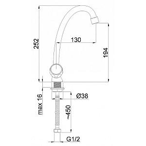Robinet bucatarie Rubineta R-6 Eco