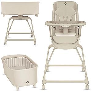 Scaun de masa multifunctional Lionelo 3in1 Maddie Set Beige