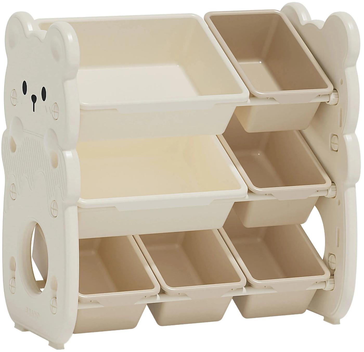 Cos pentru jucarii Moni Little Bear Beige