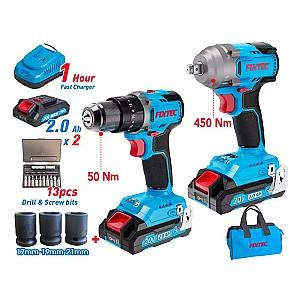 Set de scule electrice Fixtec FCK202