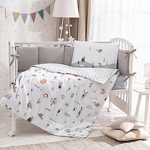 Lenjerie de pat Perina Forest Baby (FB3-01.1) Grey