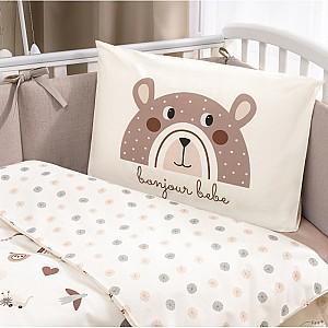 Lenjerie de pat Perina Bonjour Bebe (BB3-01.1) Beige