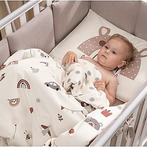 Lenjerie de pat Perina Bonjour Bebe (BB3-01.1) Beige