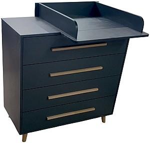 Comoda copii Eucalyptus Napoli90 (DSK-N804) Graphite
