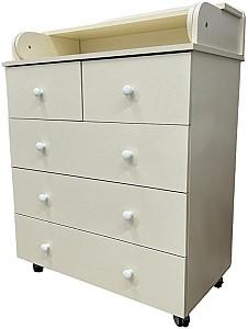 Comoda copii Eucalyptus Garry80 Plus (DSK-GP802) Ivory