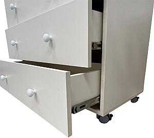Comoda copii Eucalyptus Garry80 Plus (DSK-GP802) Ivory