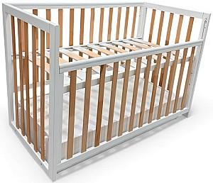 Patut copii Eucalyptus Mia Premium Elite Transversal (DS-406) Alb/Natural