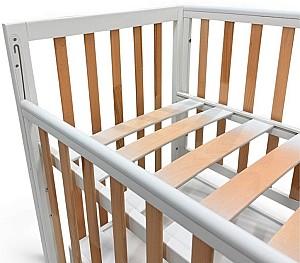 Patut copii Eucalyptus Mia Premium Elite Transversal (DS-406) Alb/Natural