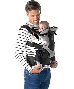 Marsupiu pentru bebelusi Jane Kangaroo Black (060246 S45)