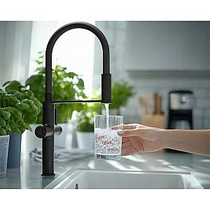 Baterie pentru lavoar Invena Perisa Black