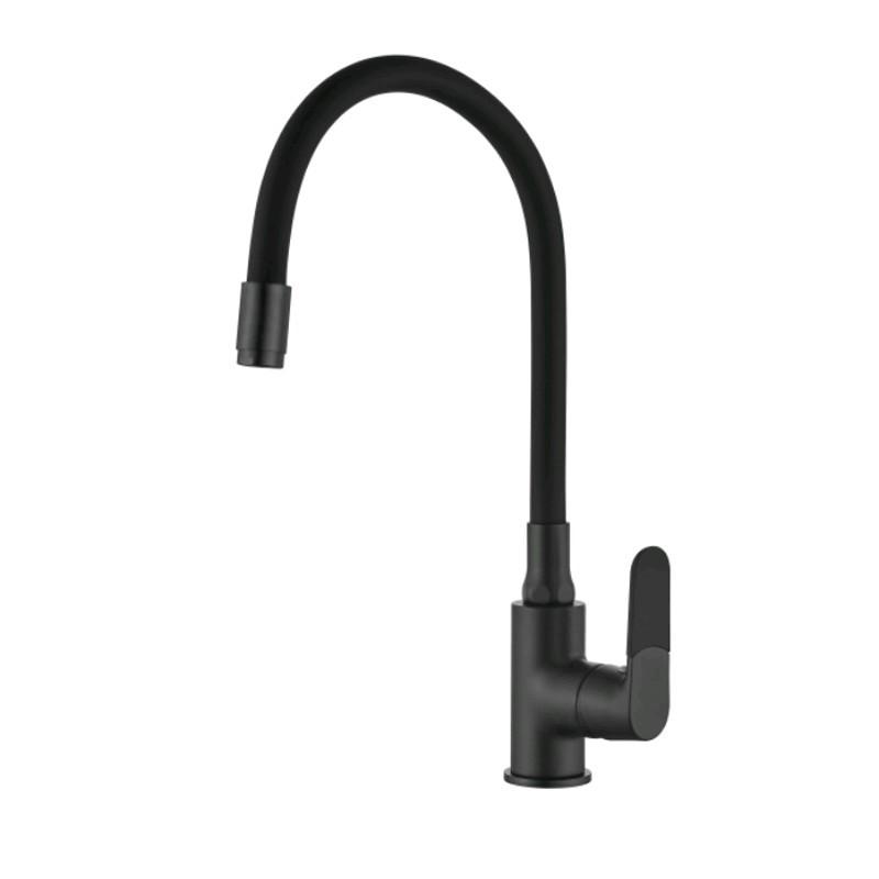 Baterie pentru lavoar Invena Joga Plus Black