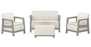 Set mobila de gradina Keter Scandi Beige/Olive (57972)