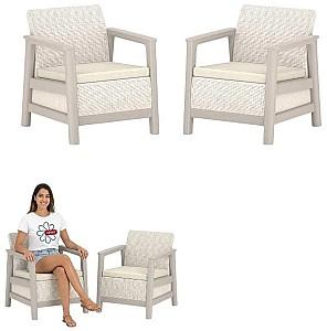 Set mobila de gradina Keter Scandi (57959) Beige