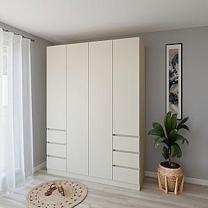 Dulap Smartex N17 180 cm Ivory
