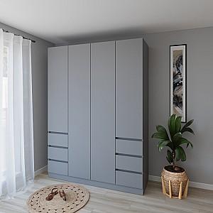 Dulap Smartex N17 200 cm Grafit