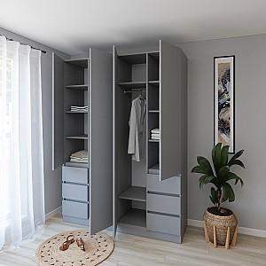 Dulap Smartex N17 200 cm Grafit