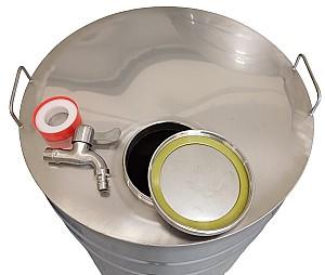 Butoi de inox IPS GROUP Inox cu robinet inox 300 L