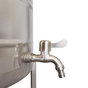 Butoi de inox IPS GROUP Inox cu robinet inox 200 L